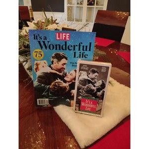 IT’S A WONDERFUL LIFE 2022 THE COMPLETE GUIDE 75th ANNIVERSARY MAGAZINE Plus VHS